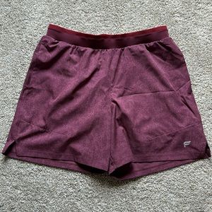 Fabletics men’s shorts w/ liner. Size Medium